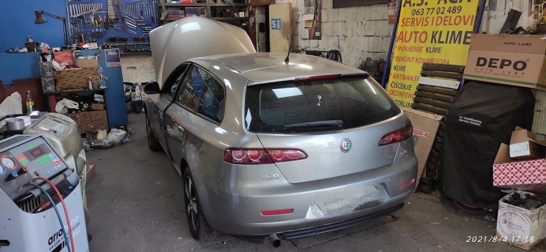 Alfa Romeo u radionici